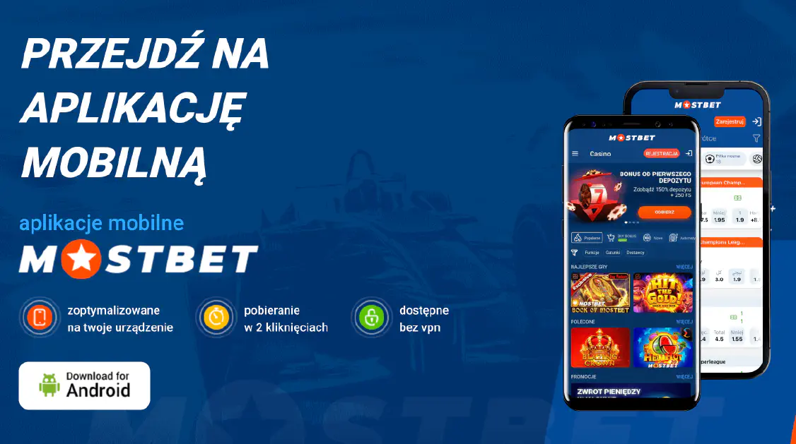 Skrzynszot mobilnego aplikacji Mostbet